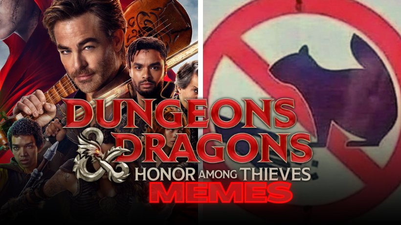10 memes to celebrate the premiere of Dungeons & Dragons: Honor Among Thieves