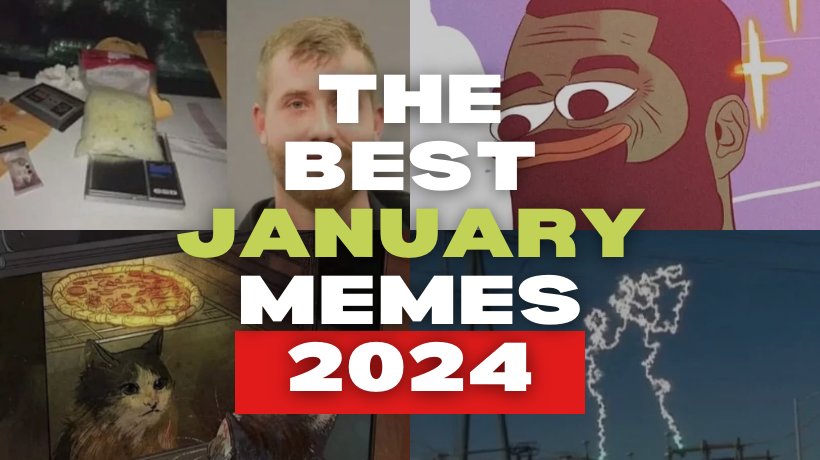 The Best January Memes 2024