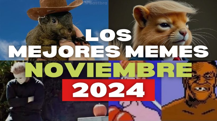 Los mejores memes de noviembre 2024