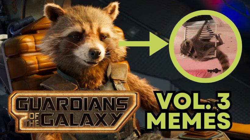 Mejores memes de Guardianes de la Galaxia Volumen 3